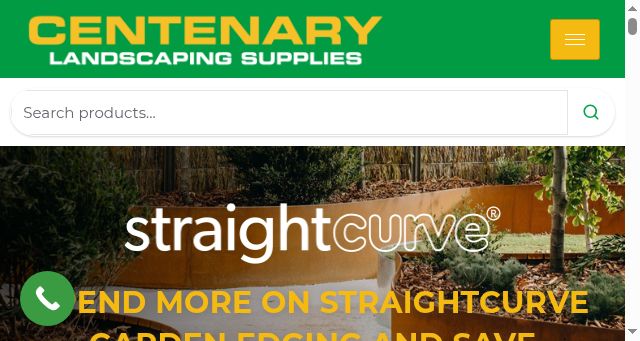 Screenshot of centenarylandscaping.com.au