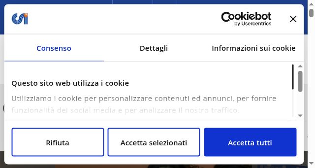 Screenshot of centrosportivoitaliano.it
