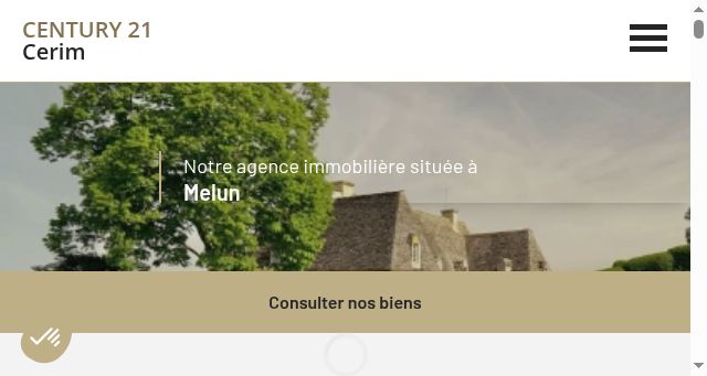 Screenshot of century21-cerim-melun.com
