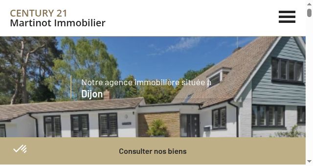 Screenshot of century21-martinot-immobilier-dijon.com