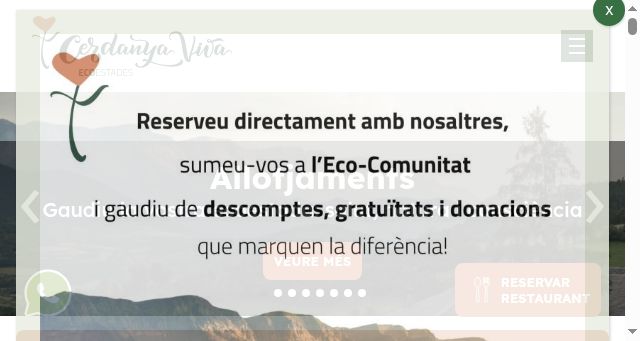 Screenshot of cerdanyaviva.com