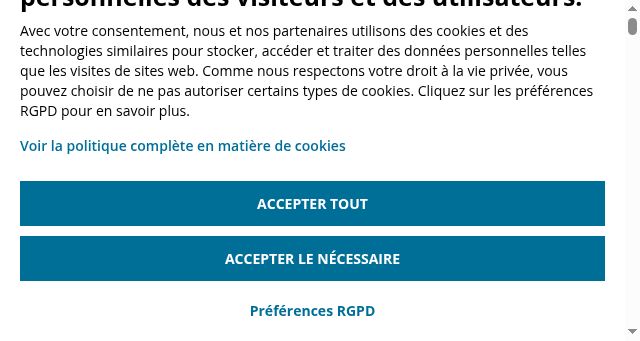 Screenshot of certeurope.fr