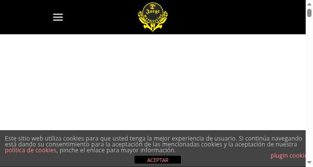 Screenshot of cerveceriasdjorge.com