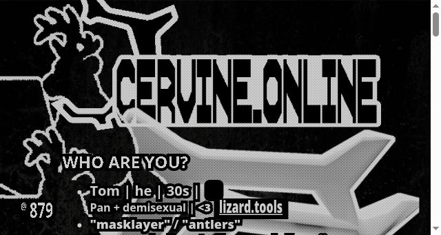 Screenshot of cervine.online