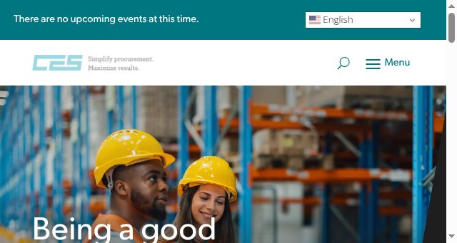 Screenshot of ces.org