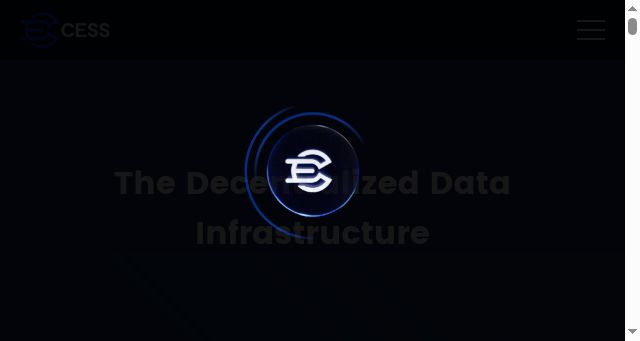 Screenshot of cess.network
