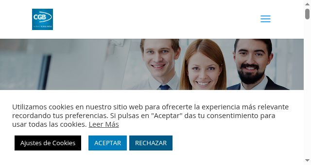 Screenshot of cgbinformatica.com