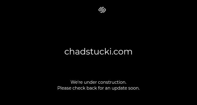 Screenshot of chadstucki.com