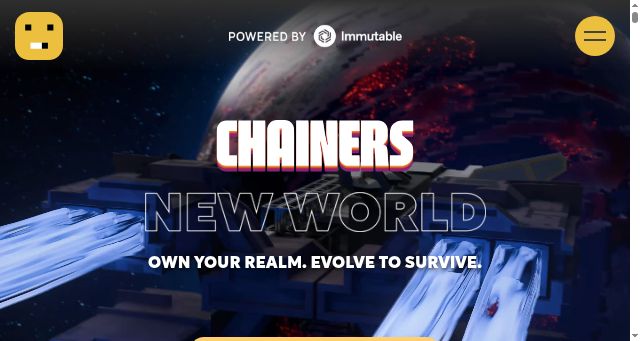 Screenshot of chainers.io
