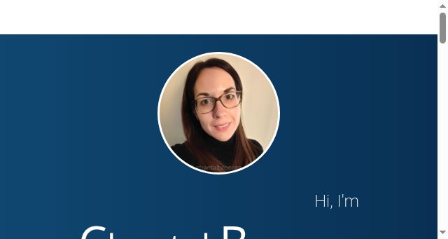 Screenshot of chantalbroeren.nl