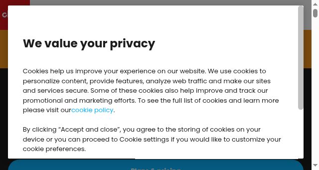 Screenshot of chaos.com