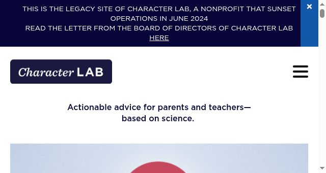 Screenshot of characterlab.org