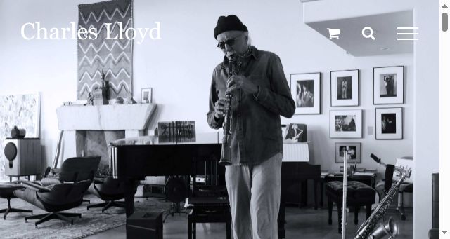 Screenshot of charleslloyd.com