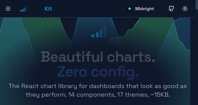 Screenshot of chartkit.dev