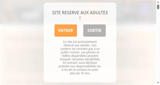 Screenshot of chasseurdecougars.com