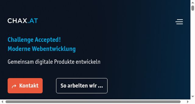 Screenshot of chax.at