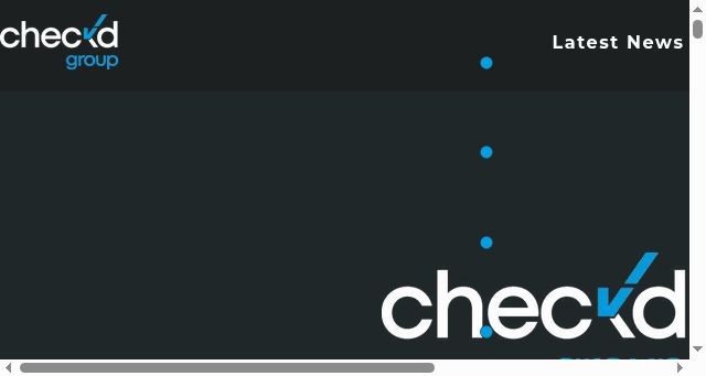 Screenshot of checkd.group