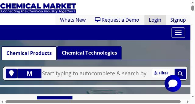Screenshot of chemicalmarket.net