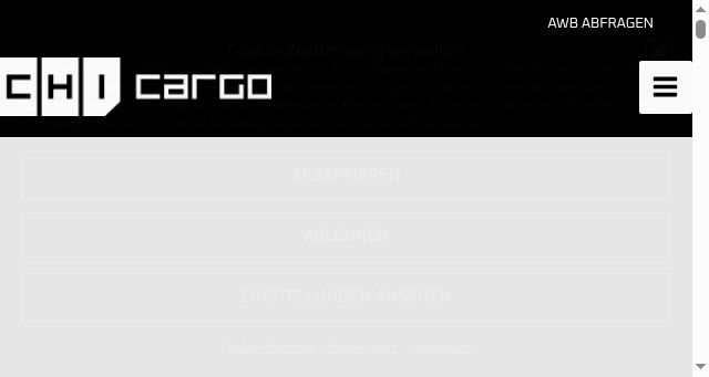 Screenshot of chi-cargo.com