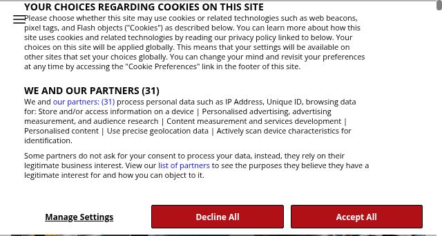 Screenshot of chicagobusiness.com