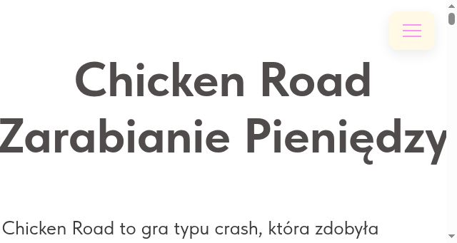 Screenshot of chikenroad.com.pl