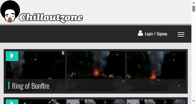Screenshot of chilloutzone.net