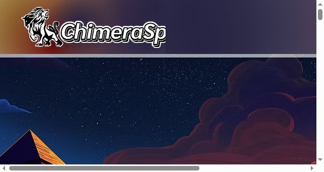 Screenshot of chimeraspin.com