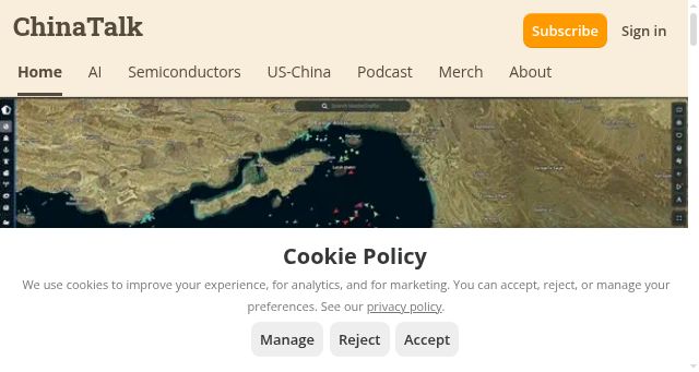 Screenshot of chinatalk.media
