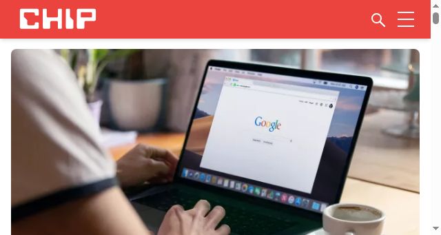 Screenshot of chip.cz