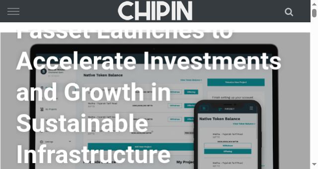 Screenshot of chipin.com