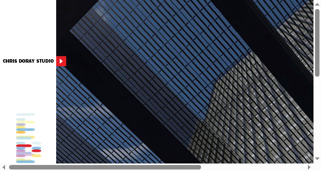 Screenshot of chrisdoraystudio.com