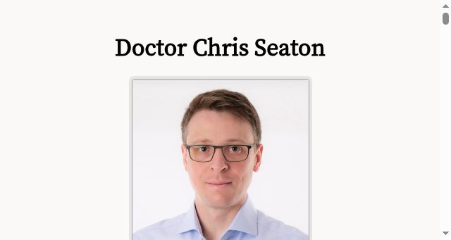 Screenshot of chrisseaton.com