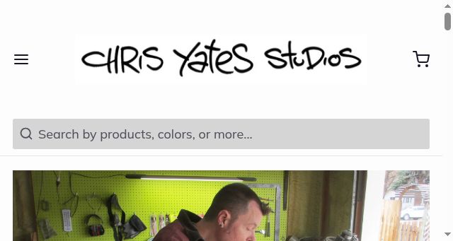 Screenshot of chrisyates.net