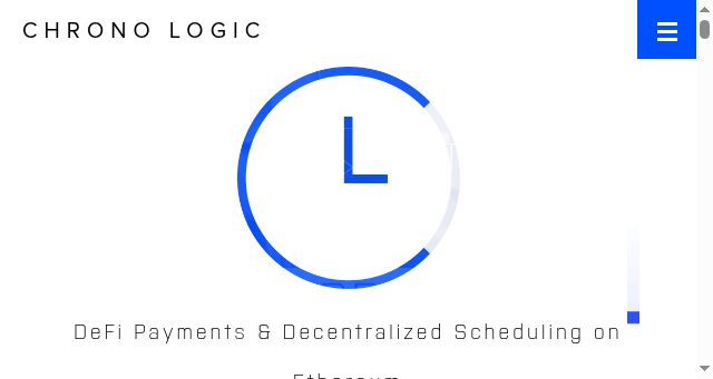 Screenshot of chronologic.network