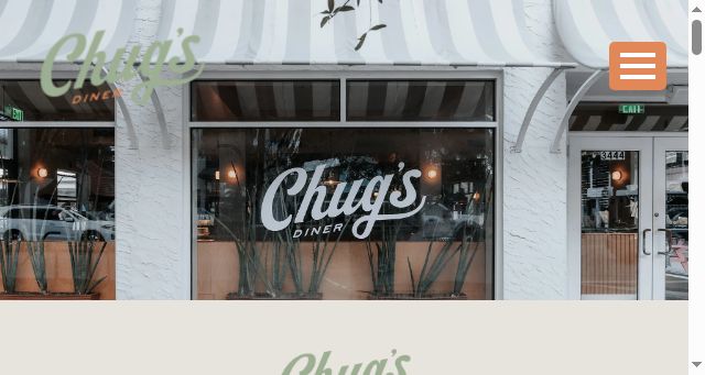 Screenshot of chugsdiner.com