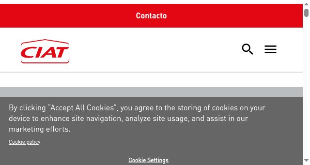 Screenshot of ciat.com