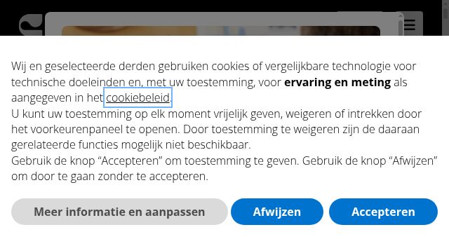 Screenshot of cib.be