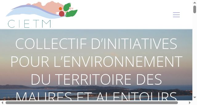 Screenshot of cietm.fr