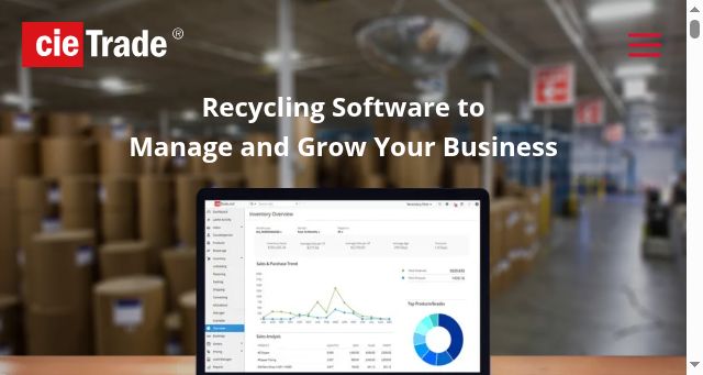 Screenshot of cietrade.com