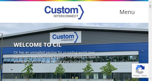 Screenshot of cil-uk.co.uk