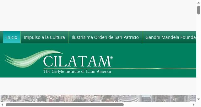 Screenshot of cilatam.com