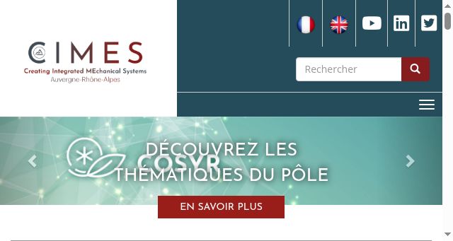 Screenshot of cimes-hub.com