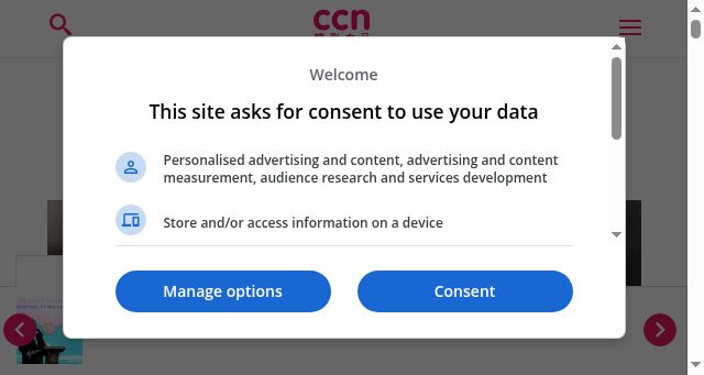 Screenshot of cincainews.com