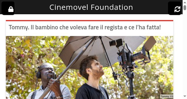 Screenshot of cinemovel.tv