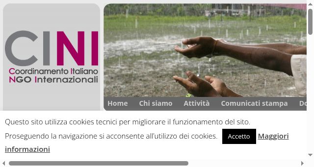 Screenshot of cininet.org