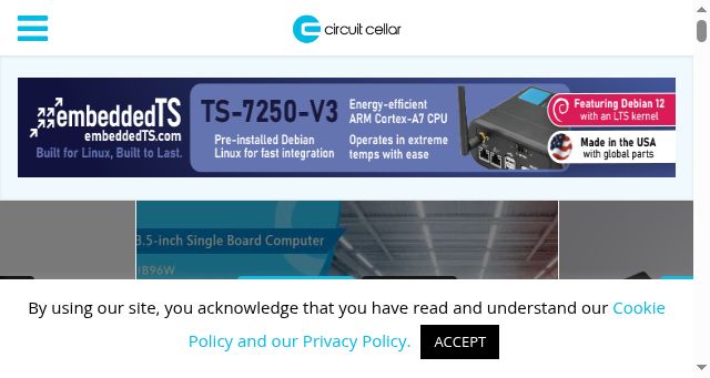 Screenshot of circuitcellar.com