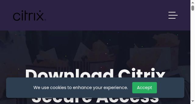 Screenshot of citrix-secure-access.com
