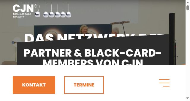 Screenshot of cj-network.de