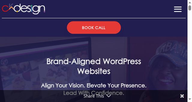 Screenshot of ckiniondesign.com