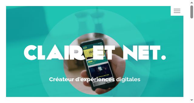 Screenshot of clair-et-net.com